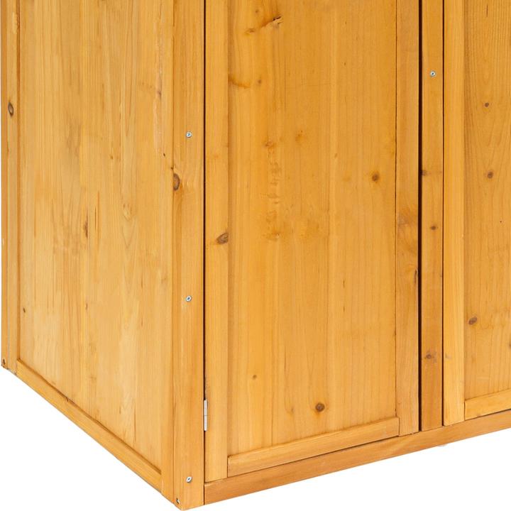 Immagine prodotto tectake armadio da giardino con tetto a punta