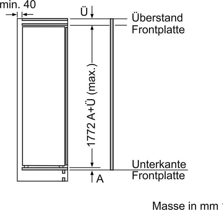 Produktbild Bosch Hausgeräte KIF81PFE0 (289 l)
