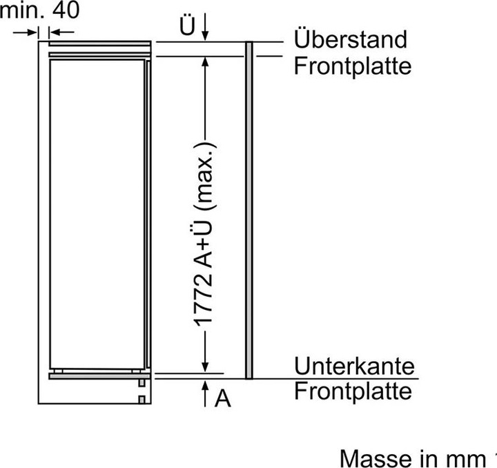 Actual product image Bosch Hausgeräte KIF81PFE0 (289 l)