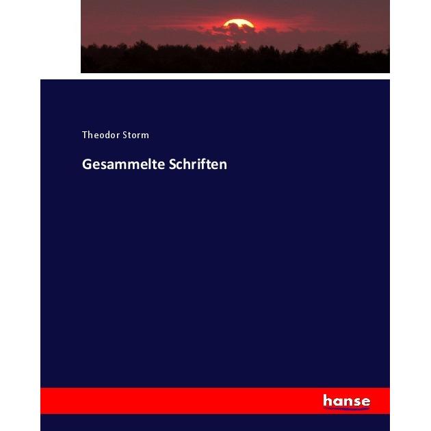 Gesammelte Schriften, Fachbücher von Theodor Storm