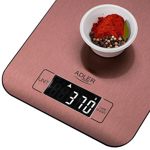 Produktbild Adler Küchenwaage Kitchen Scale | AD 3183c | Teilung 1 g | Kupfer
