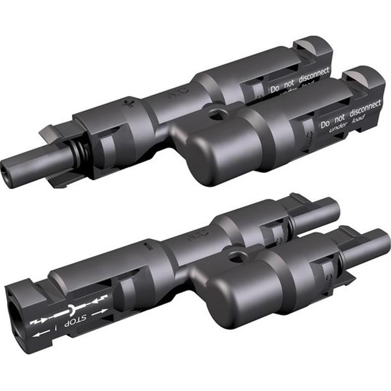 PNI, Zubehör Solarenergie, Splitter-Stecker-Set Y Mutter-Vater für Solarkabel 4-6 mm