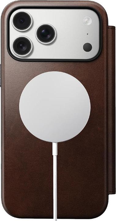 Immagine prodotto Nomad Modern Leather Folio - Lederhülle für iPhone Max, Horween-Leder (Apple iPhone 17 Pro Max)