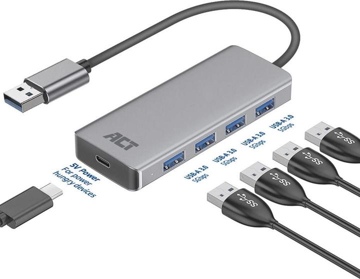 Image du produit ACT AC6121 (USB-A, 5 ports)