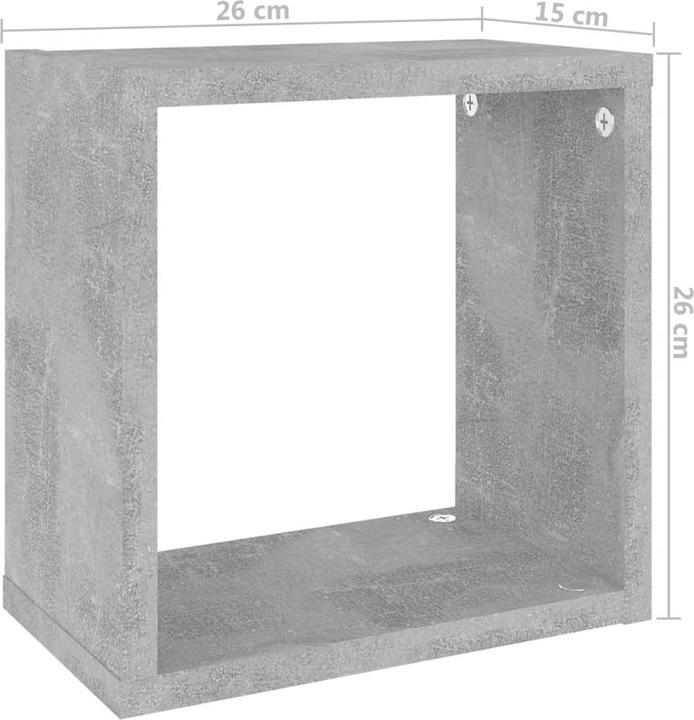 Produktbild VidaXL Würfelregal (26 x 15 x 26 cm)