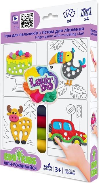 Image du produit Clovin Play Dough Finger Games Set