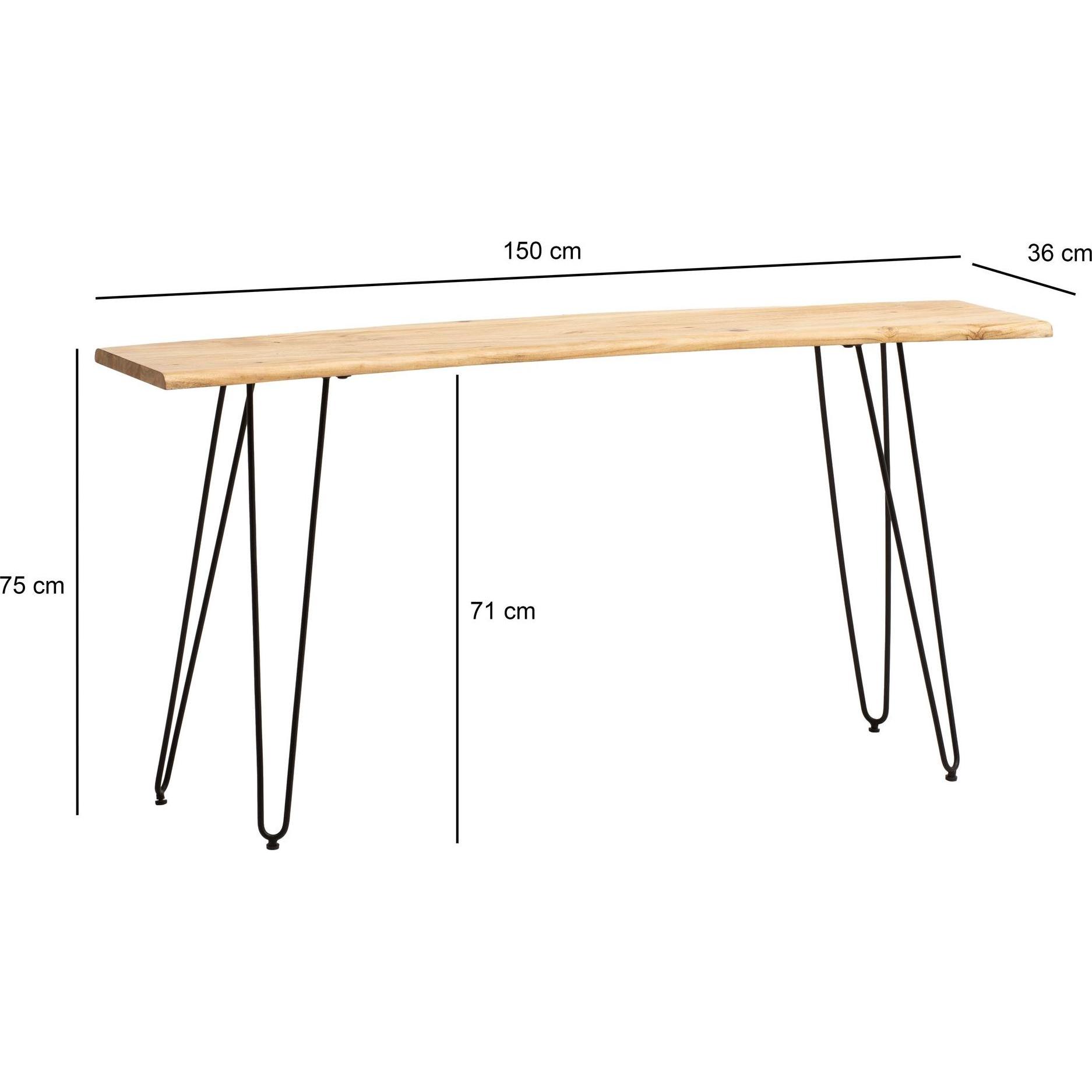 Thumbnail - Wohnling, Schreibtisch, 150x36x75