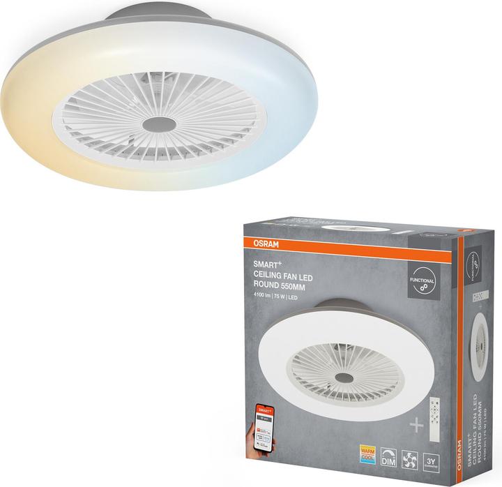 Produktbild Osram Smart+ wifi ceiling fan Round 550mm + RC