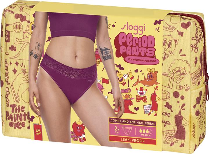Produktbild Sloggi Period Pants Tai Medium 2P (S)