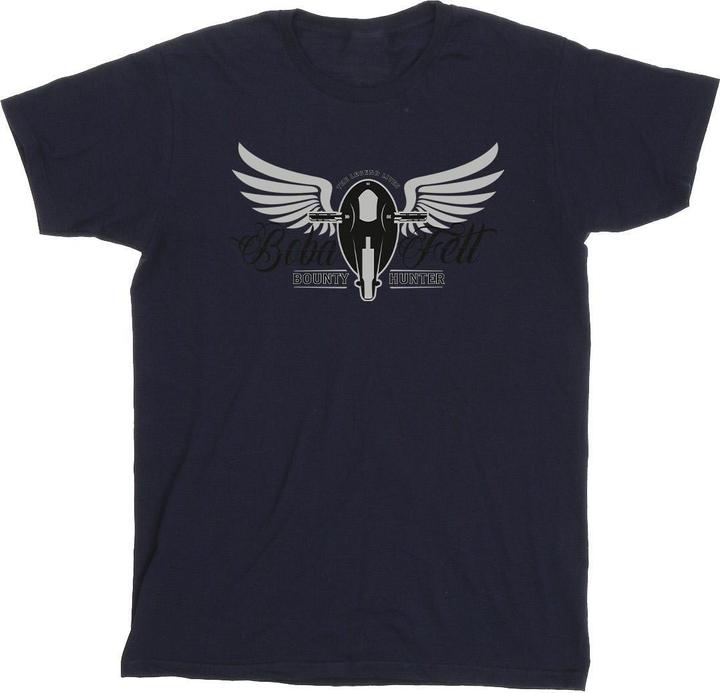 Immagine prodotto Star Wars The Book Of Boba Fett Legend Lives Ship Crest Maglietta Uomo (S)