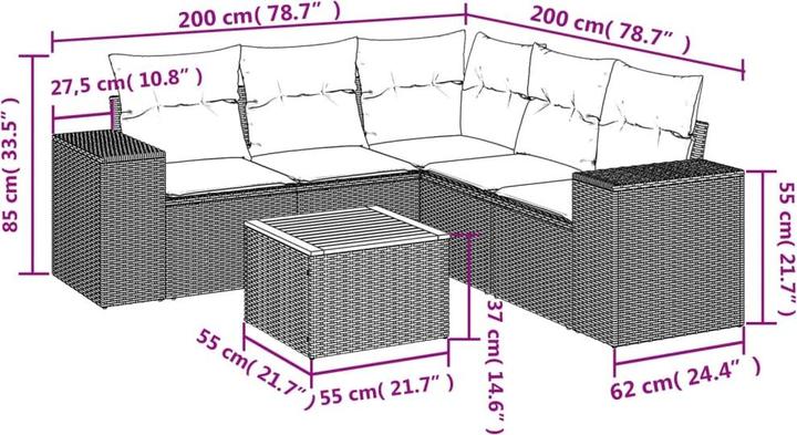 Produktbild vidaXL Maliyah