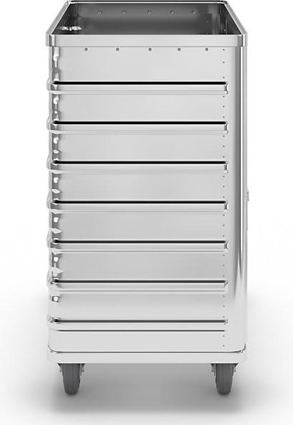 Produktbild Gmöhling Alu-Kastenwagen, absenkbare Seitenwand (250 kg)