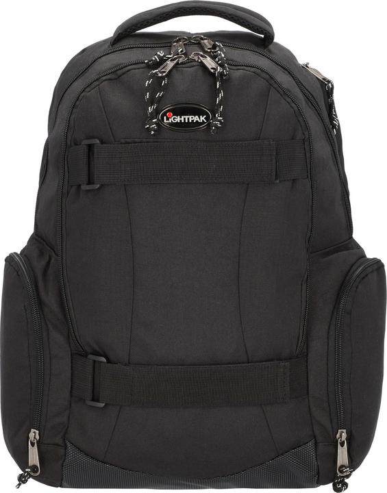 Immagine prodotto Lightpak Zaino Fanactic in poliestere con zip laterale, scomparto per laptop con imbottitura, schienale e (23 l)