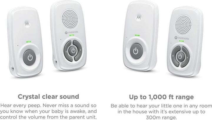 Actual product image Motorola AM21 (Baby Monitor Audio, 300 m)