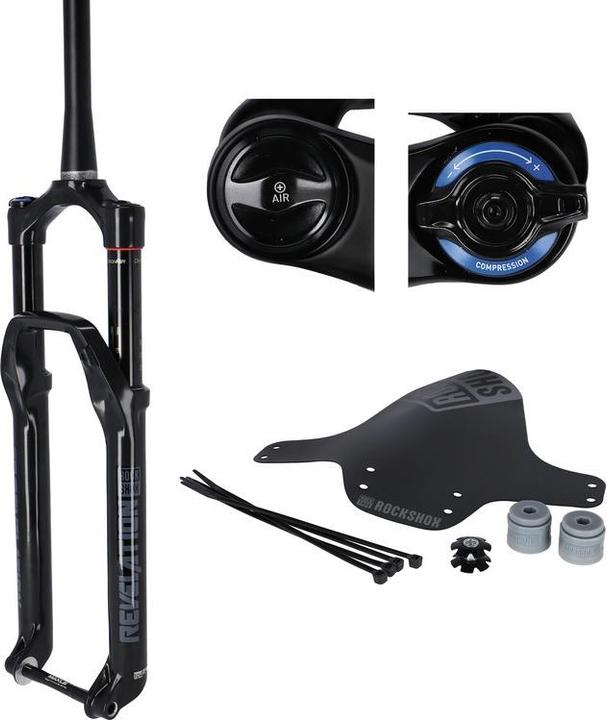 Produktbild RockShox Fork Revelation RC Boost DebonAir CrownAdjust Tapr (130 mm, Luft)