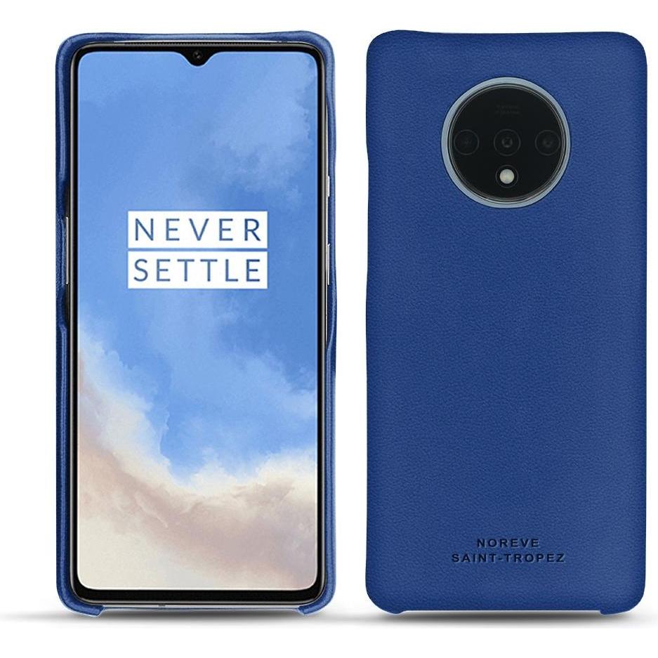 Noreve Lederschutzhülle (OnePlus 7T), Smartphone Hülle, Blau