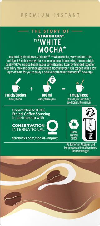 Produktbild Starbucks White Mocha (120 g)