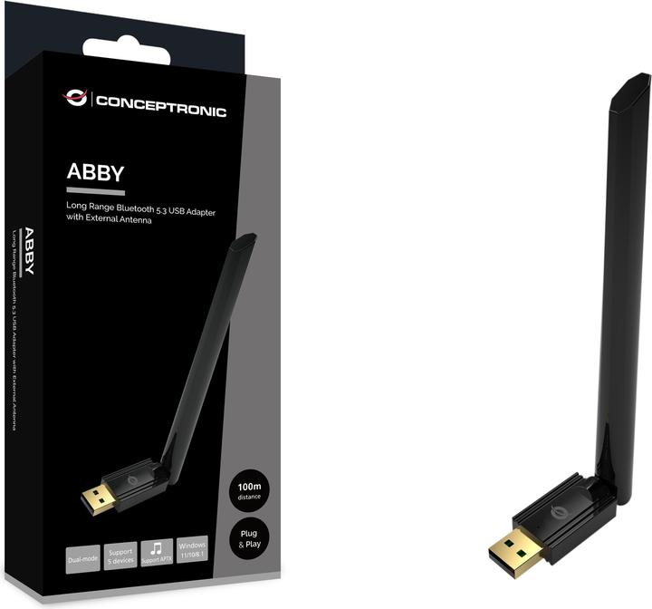Image du produit Conceptronic Bluetooth Adapter (Emetteur & Récepteur)