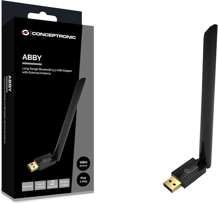 Actual product image Conceptronic Bluetooth Adapter (Transmitter & Receiver)