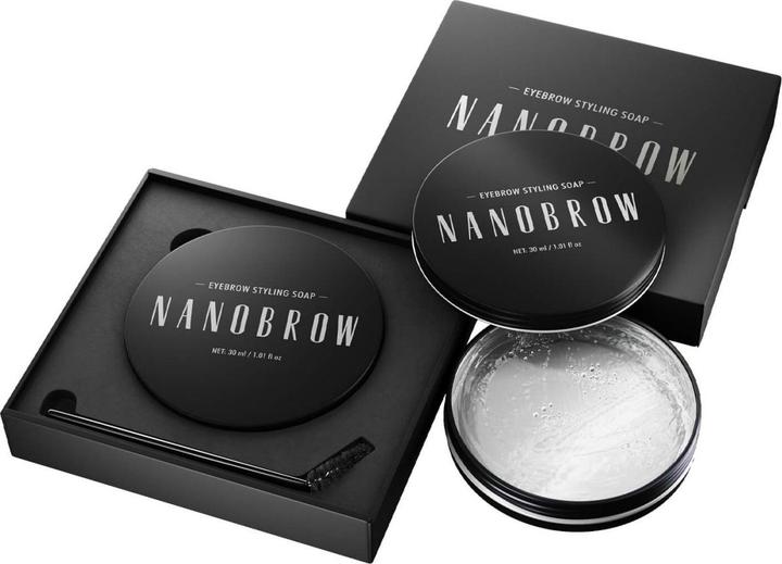 Image du produit Nanobrow Savon coiffant pour les sourcils (Glitter, Rose)