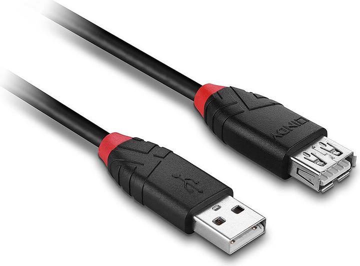 Produktbild Lindy USB 2.0 Aktiv-Verlängerungskabel (5 m, USB 2.0)