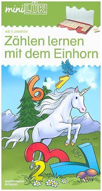 Produktbild miniLÜK. Zählen lernen mit dem Einhorn (Deutsch, Antonia, Gwiasda, 2018)