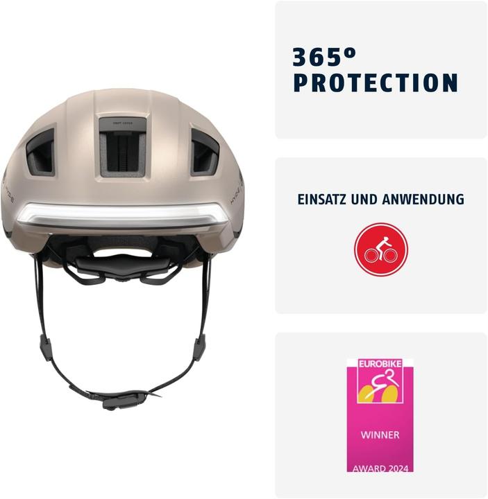 Produktbild Abus HYP-E champagne gold S (51 - 55 cm)