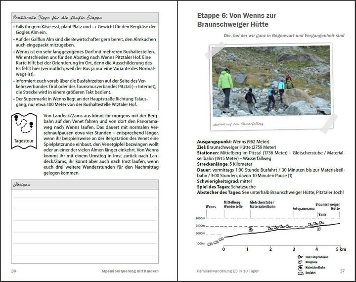 Produktbild Alpenüberquerung mit Kindern - Familienwanderung E5 in 10 Tagen (Deutsch, 2020)