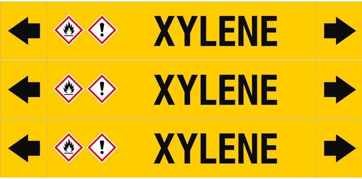 Energy Label Brady ASME - Pipe markers - Xylene