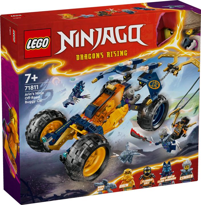 Produktbild LEGO Arins Ninja-Geländebuggy (71811, LEGO Ninjago)