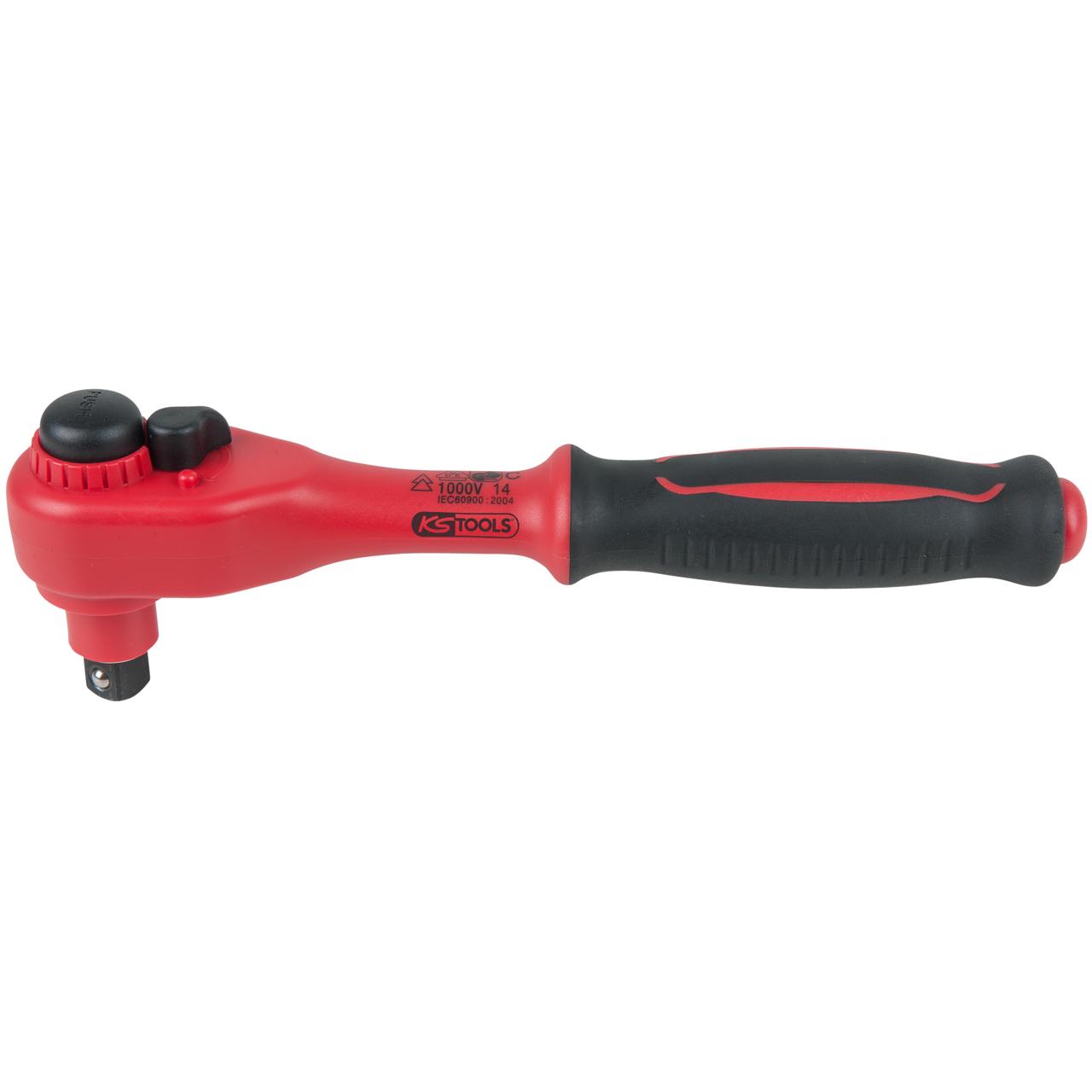 KS Tools, Ratsche, 3/8" Isolierte Umschaltknarre (3/8")