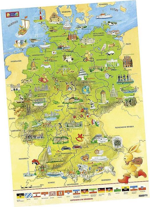 Produktbild Felix-Deutschlandkarte