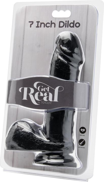 Actual product image ToyJoy Dildo 7 Inch With Balls