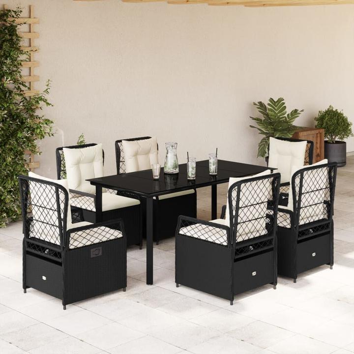 Actual product image vidaXL Garten Essgruppe (160 x 80 x 74 cm)