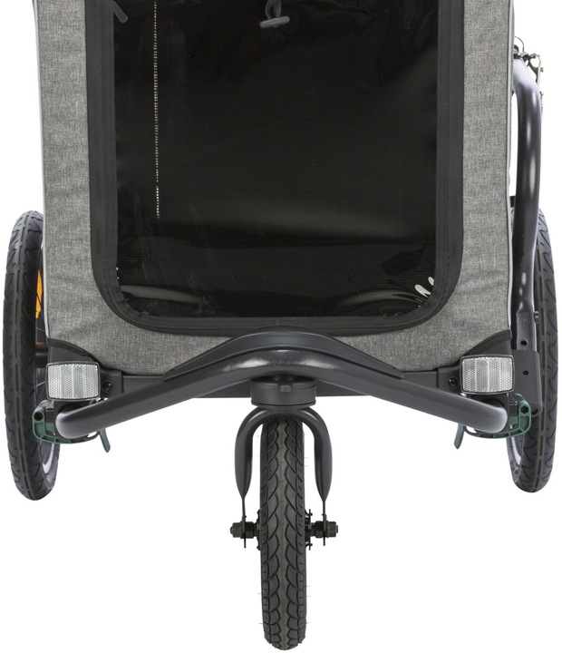 Image du produit Trixie Kit de conversion Jogger pour remorque de vélo, Gris/Salbei (Chien, Réflecteurs)