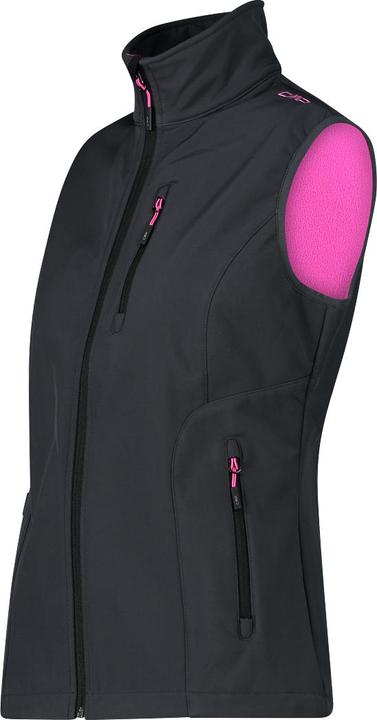 Actual product image CMP Campagnolo Women's softshell sleeveless jacket (XXS)