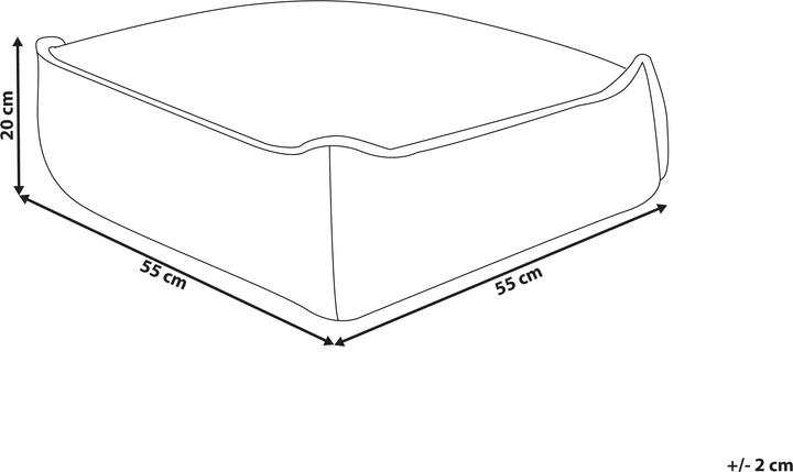 Image du produit Beliani Allozai (55 x 55 cm)