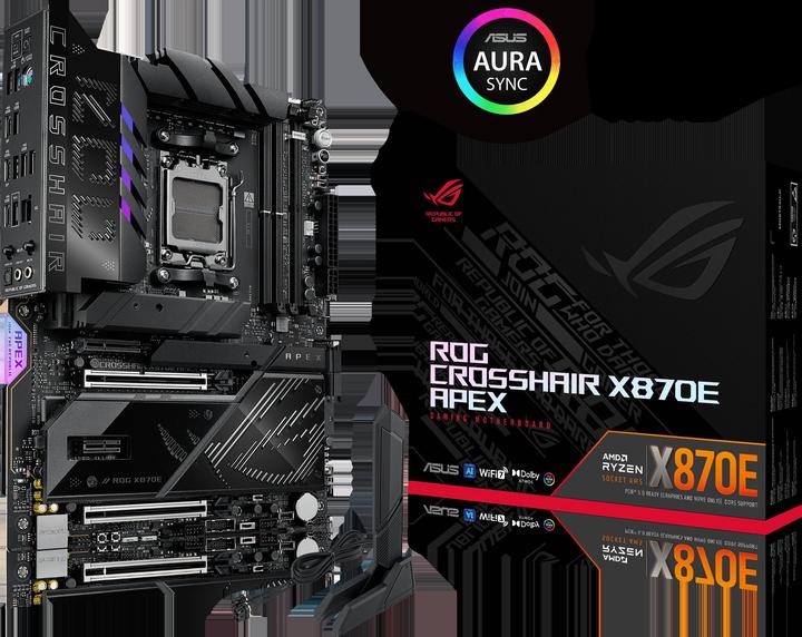 Produktbild ASUS Rog Crosshair X870e Apex (AM5, AMD X870E, ATX)