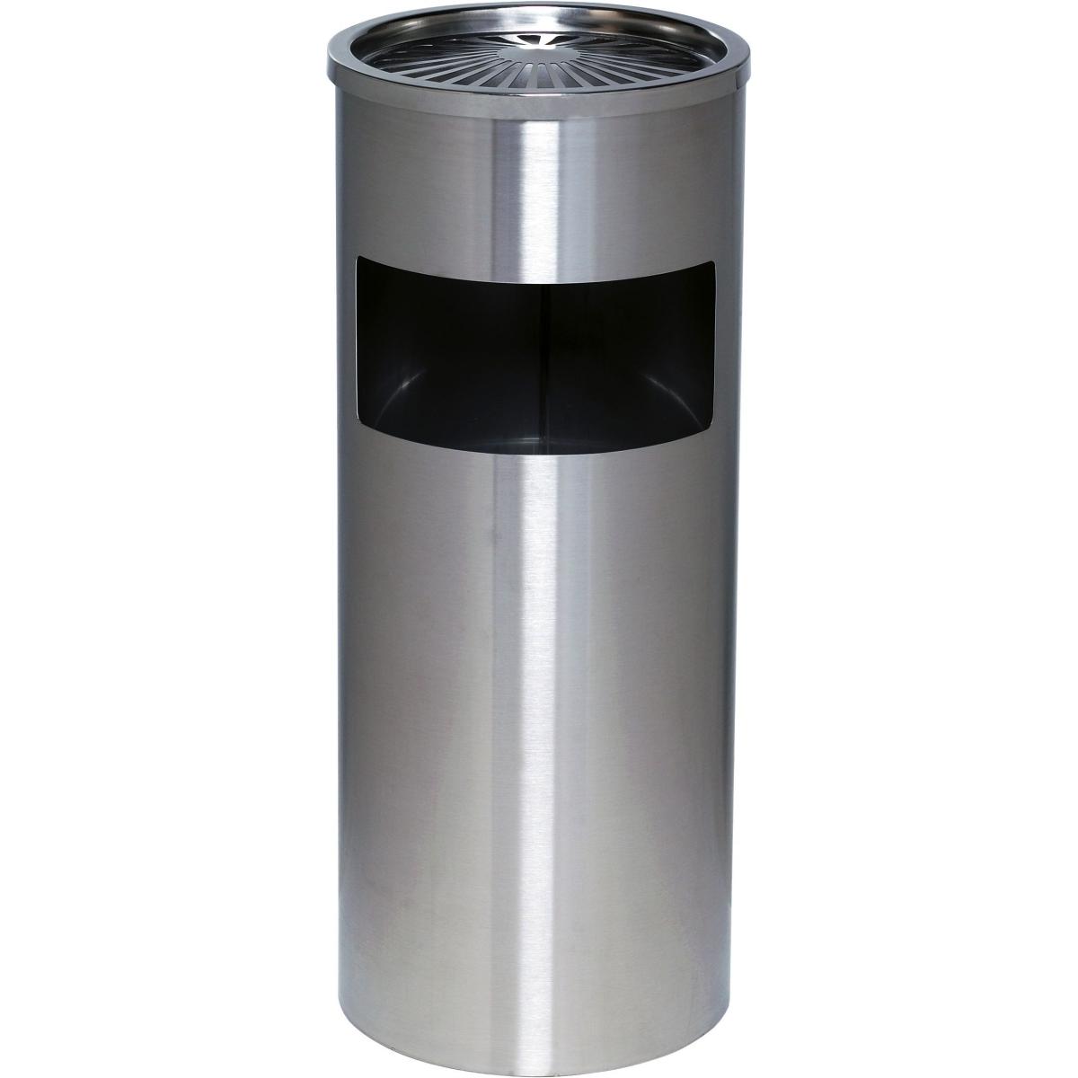 Alco, Aschenbecher, Standascher rund 610x250mm edelstahl