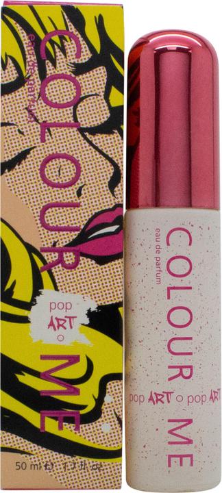 Immagine prodotto Milton Lloyd COLOUR ME Pop Art Fragranza per Donna 50ml Eau de Parfum Naturale Fresco Floreale (Eau de parfum, 50 ml)
