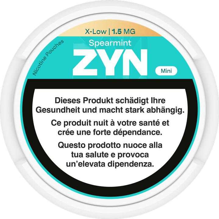 Zyn Menta speziata Mini Low (Sacchetti di nicotina, 1.50 mg)