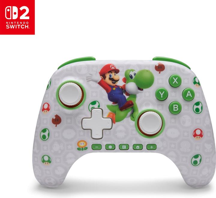PowerA Advantage Wirel. Controller NSGP0569 NSW2, Super Mario + Yoshi (Switch, Switch 2, Switch Lite)