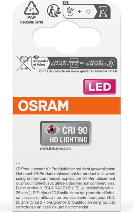 Image du produit Osram Led Superstar Mr16 (GU5.3, 230 lm, 6x)
