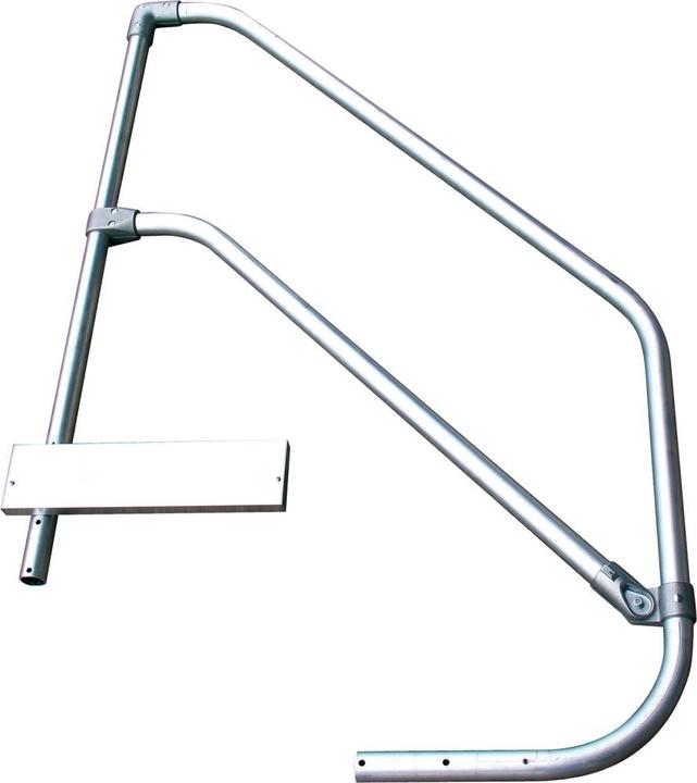 Produktbild kaiserkraft Geländer einseitig für Arbeitspodest fahrbar einseitig 5 Stufen (Gerüst, 203 cm)