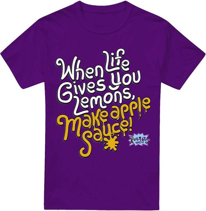 Actual product image Rugrats Mens When Life Gives You Lemons T-Shirt (XXL)