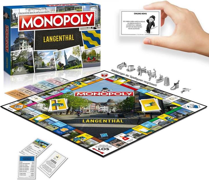 Produktbild Unique Monopoly Langenthal (Deutsch, 2 - 6 Spieler)