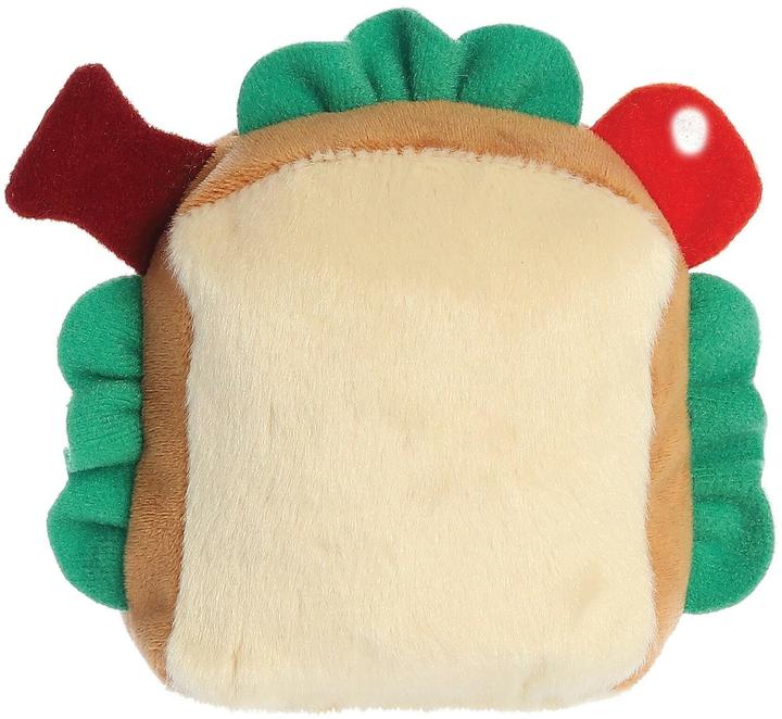 Actual product image Aurora Palm Pals - Plush Sandwich - Tomas Sandwich (13 cm)