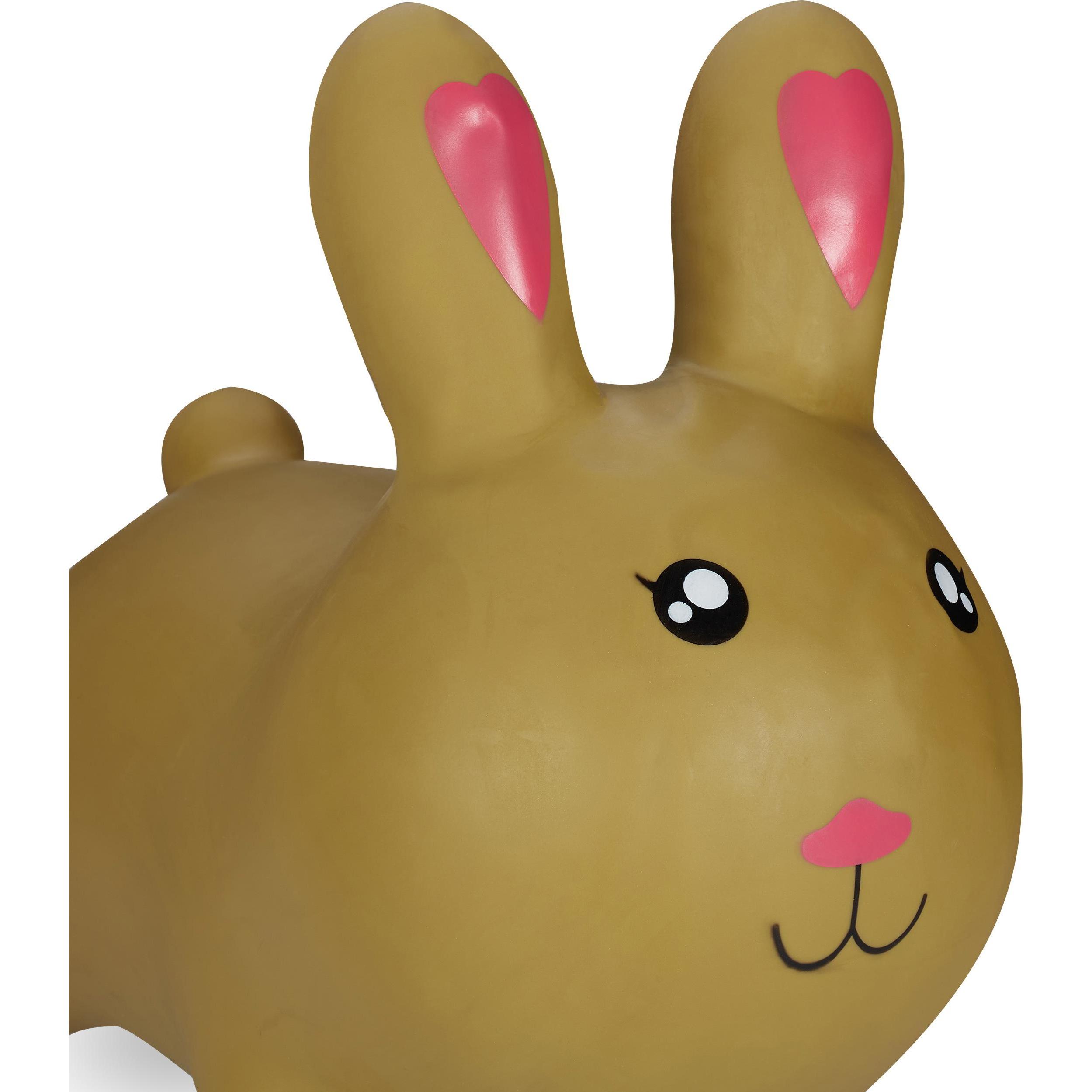 Relaxdays Hüpftier Hase