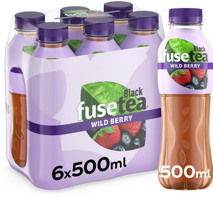 Actual product image Fusetea Wildberry (6 x 50 cl)