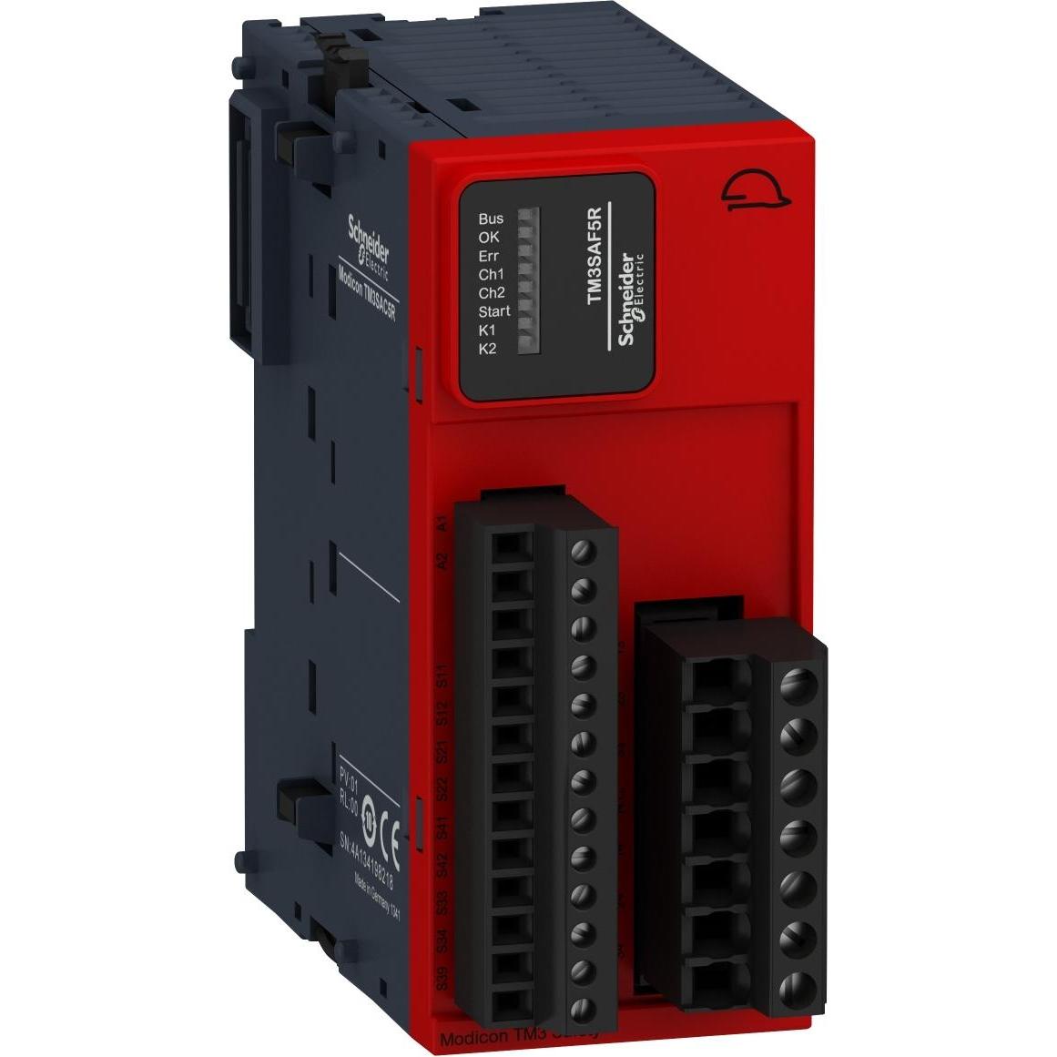 Schneider Electric Safety Module For Plc Tm2xx, 1 Function, Relais
